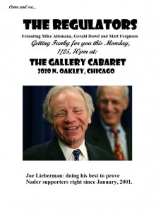 Regulators flyer Jan 25th 2010