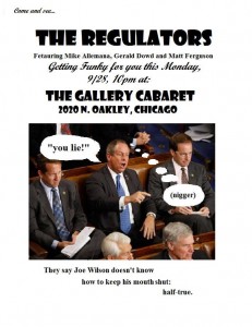 Regulators flyer Sept 28th 2009